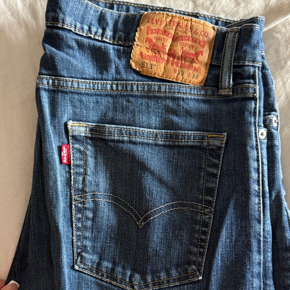 Levi's Dark Blue Denim Jeans